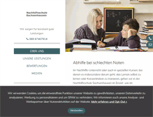 Tablet Screenshot of nachhilfe-sachsenhausen.info